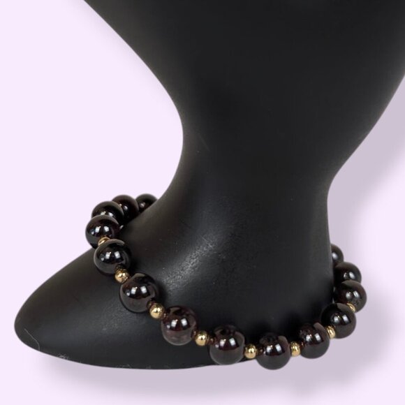 Stauer Genuine Garnet Beaded Demi Parure - Picture 8 of 10